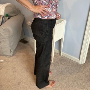 Talbot’s Charcoal Black Denim Signature Boot Jeans